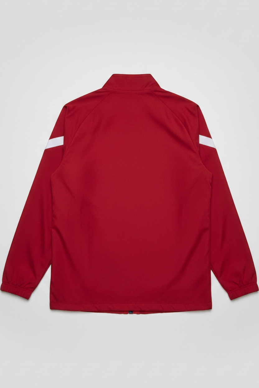 Nike Herren Trainingsjacke Rot Weiß Größe XL