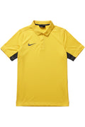 Nike Herren Poloshirt Gelb-Schwarz Größe M