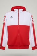 Erima Herren Trainingsjacke Rot Weiß Größe M