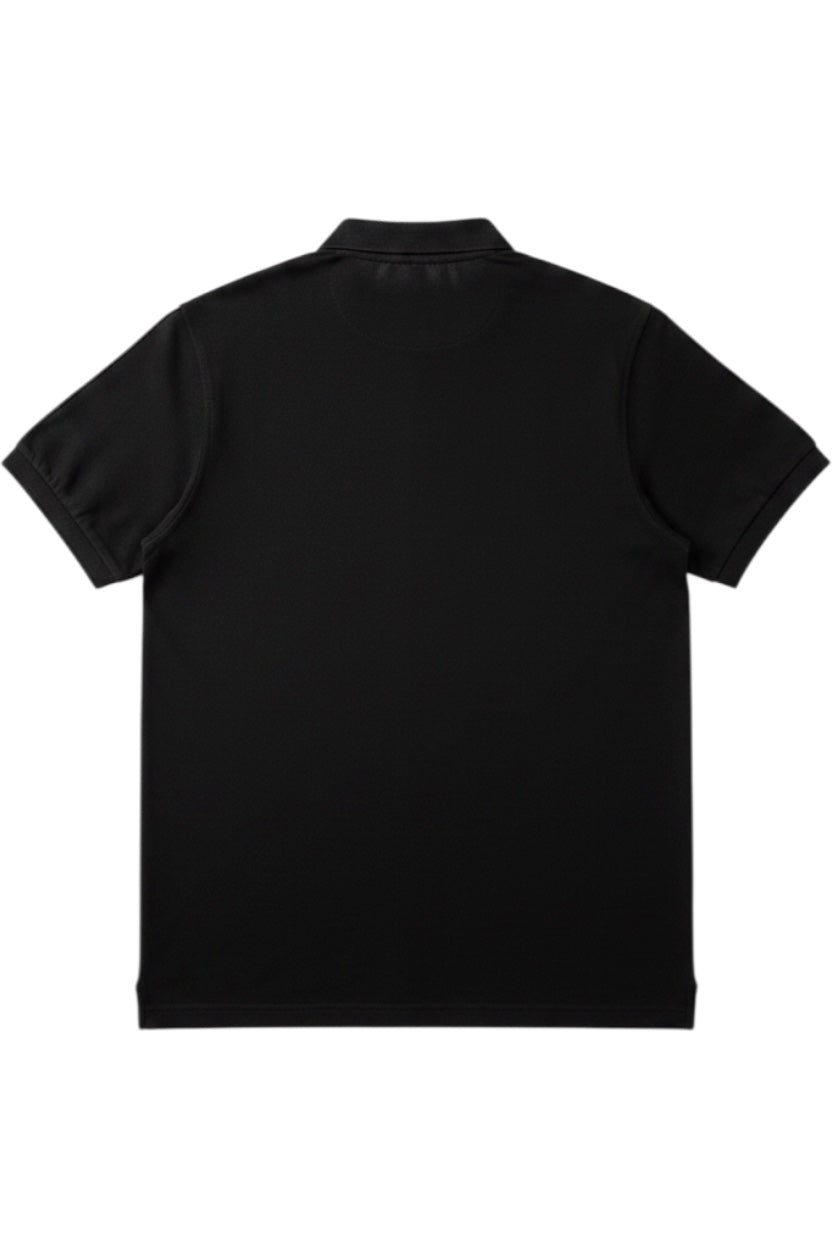 Adidas Herren Poloshirt Response Schwarz Gestreift Größe L