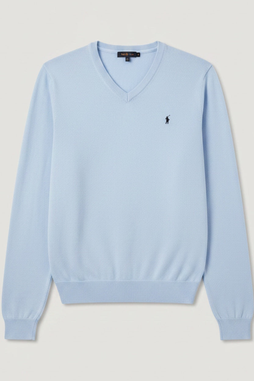 Polo Club Herren Pullover Blau Größe M