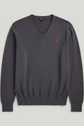 Polo Club Herren Pullover Grau Größe XL