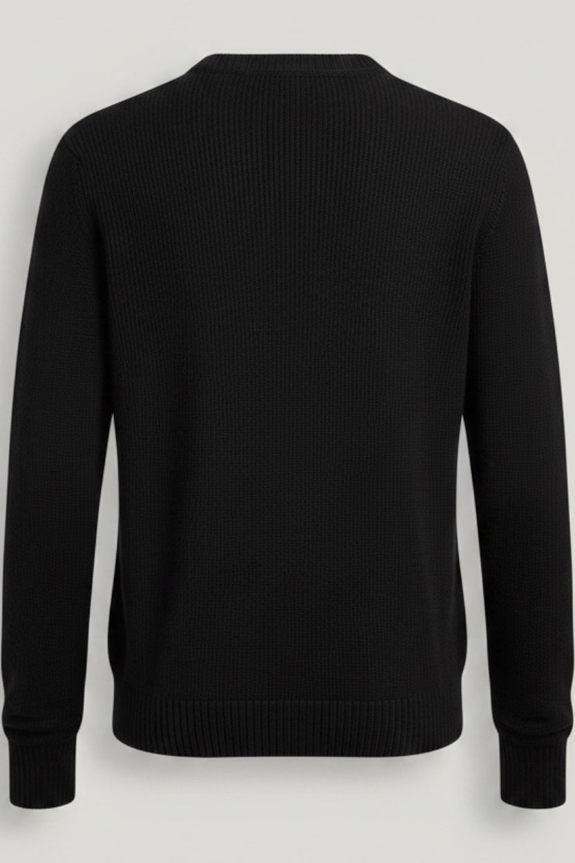 Polo Club Herren Pullover Schwarz Größe L