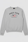 Polo Club Herren Sweatshirt Grau Größe M
