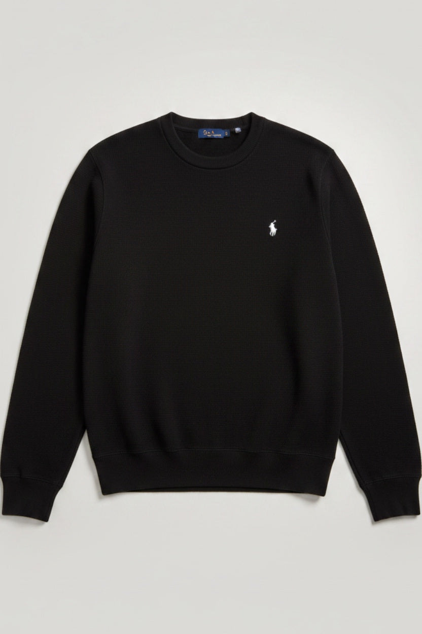 Polo Club Herren Sweatshirt Schwarz Größe XXL