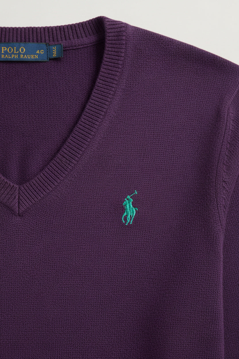 Polo Golf Ralph Lauren Herren Pullover Lila Größe L