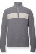 Polo Jeans Company Ralph Lauren Herren Strickpullover Grau Weiß Größe L