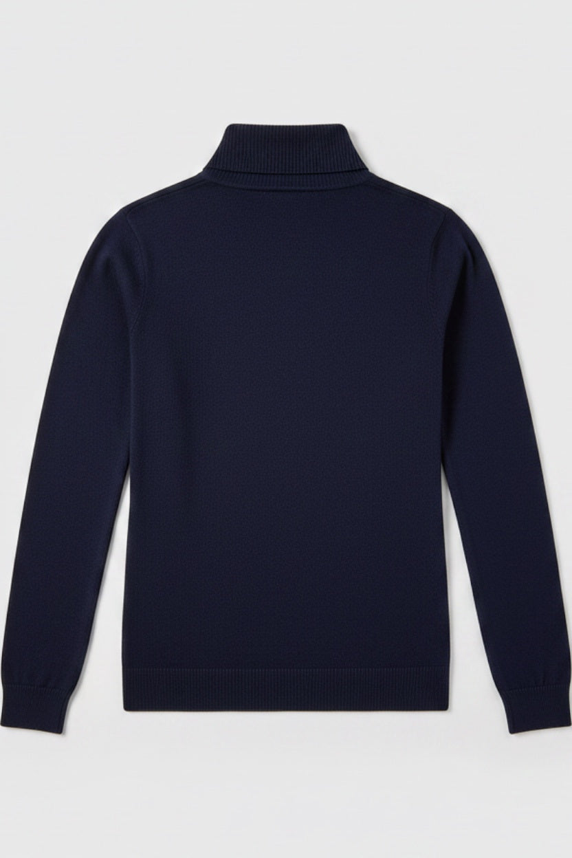 Polo Ralph Lauren Herren Rollkragenpullover Blau Größe S/M