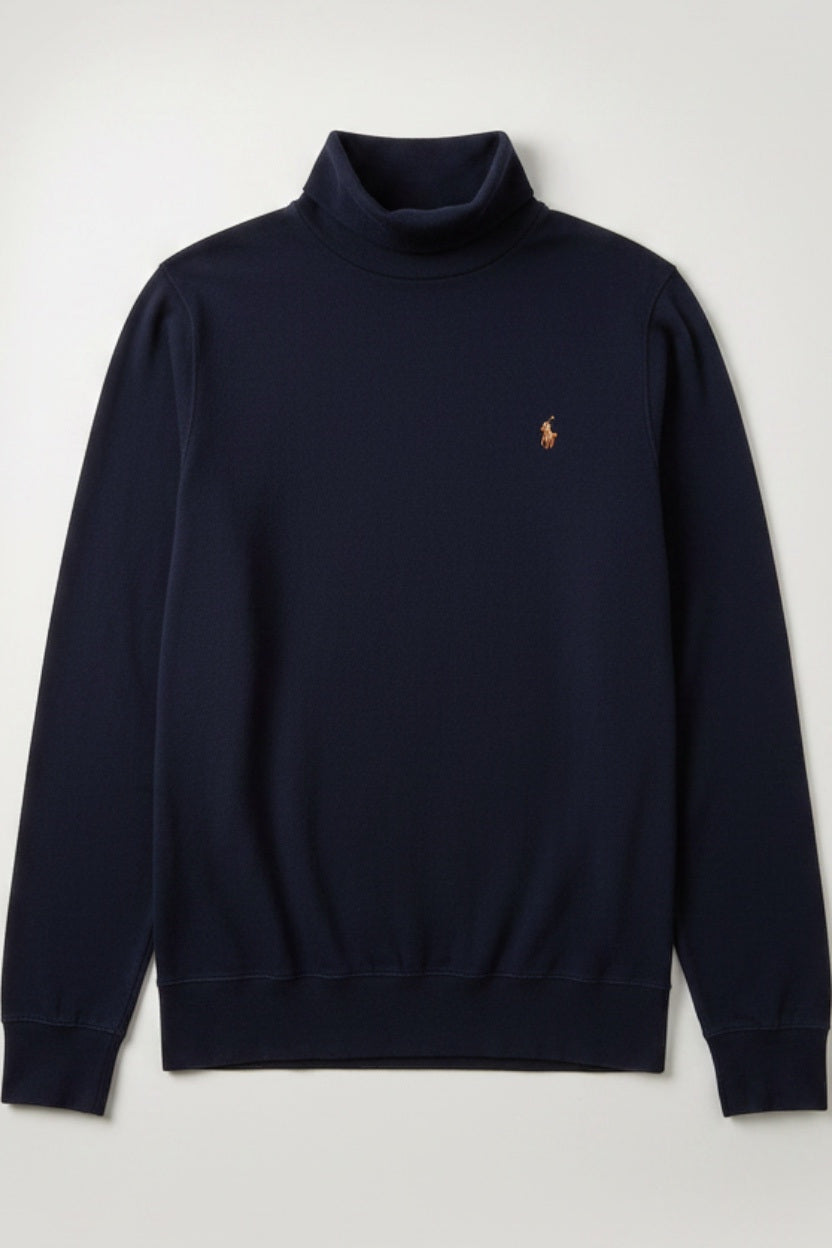 Polo Ralph Lauren Herren Rollkragenpullover Blau Größe XL