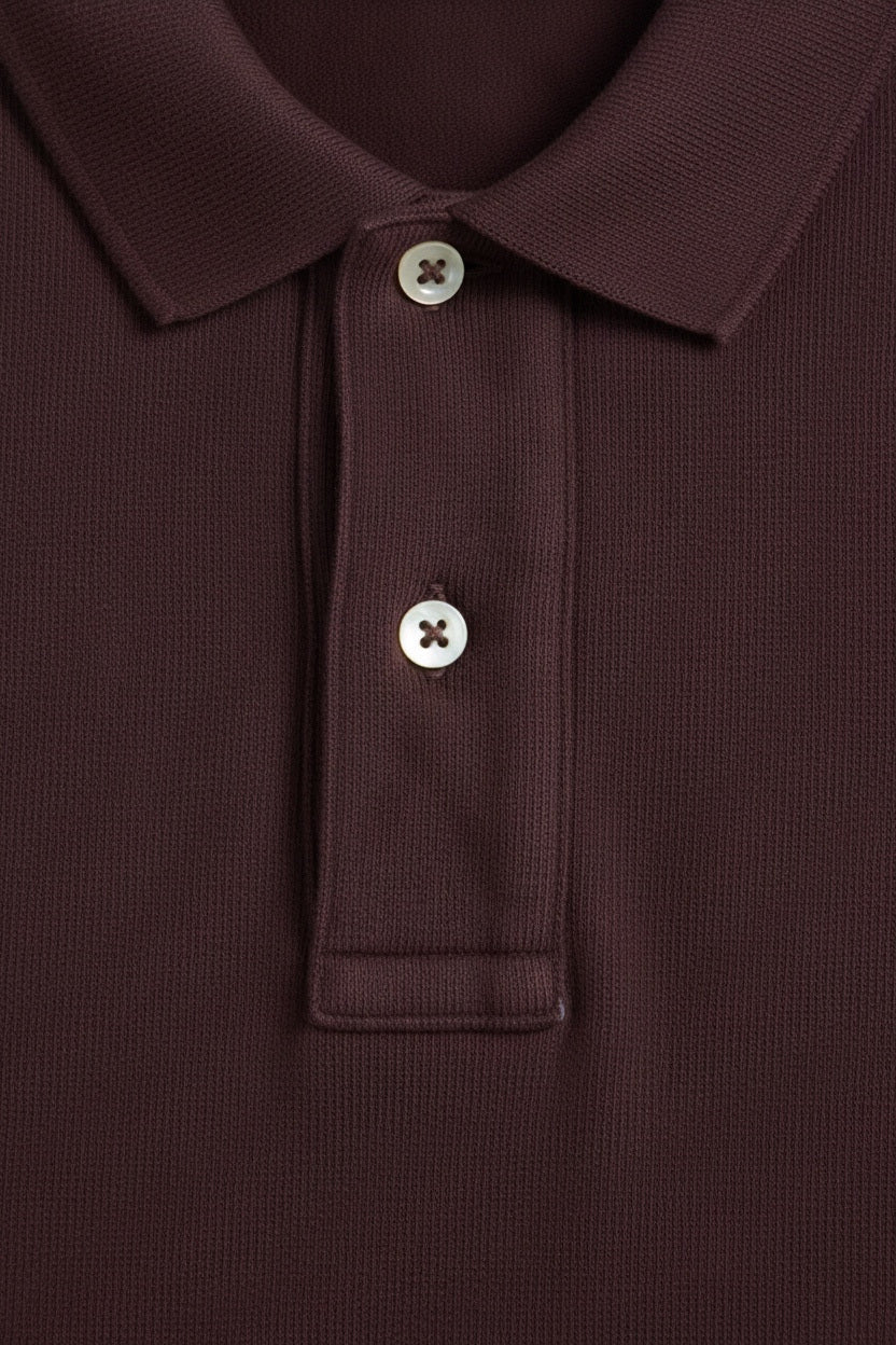 Polo Ralph Lauren Herren Rugby Shirt Braun Größe XL