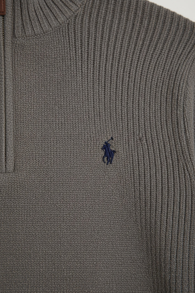 Polo Ralph Lauren Herren Strickpullover Grau Größe XXL