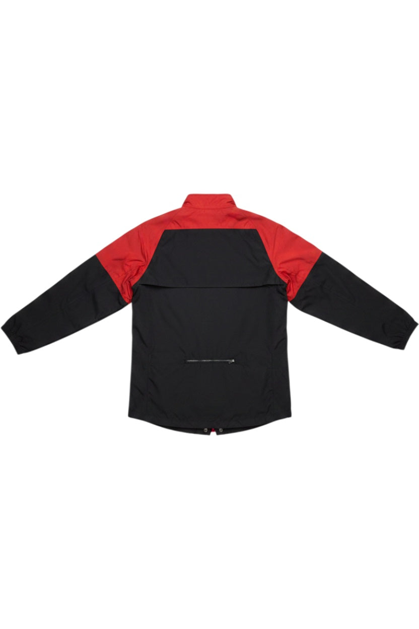 Nike Herren Trainingsjacke Rot Schwarz Größe M