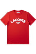 Lacoste Herren T-Shirt Print Rot Größe L