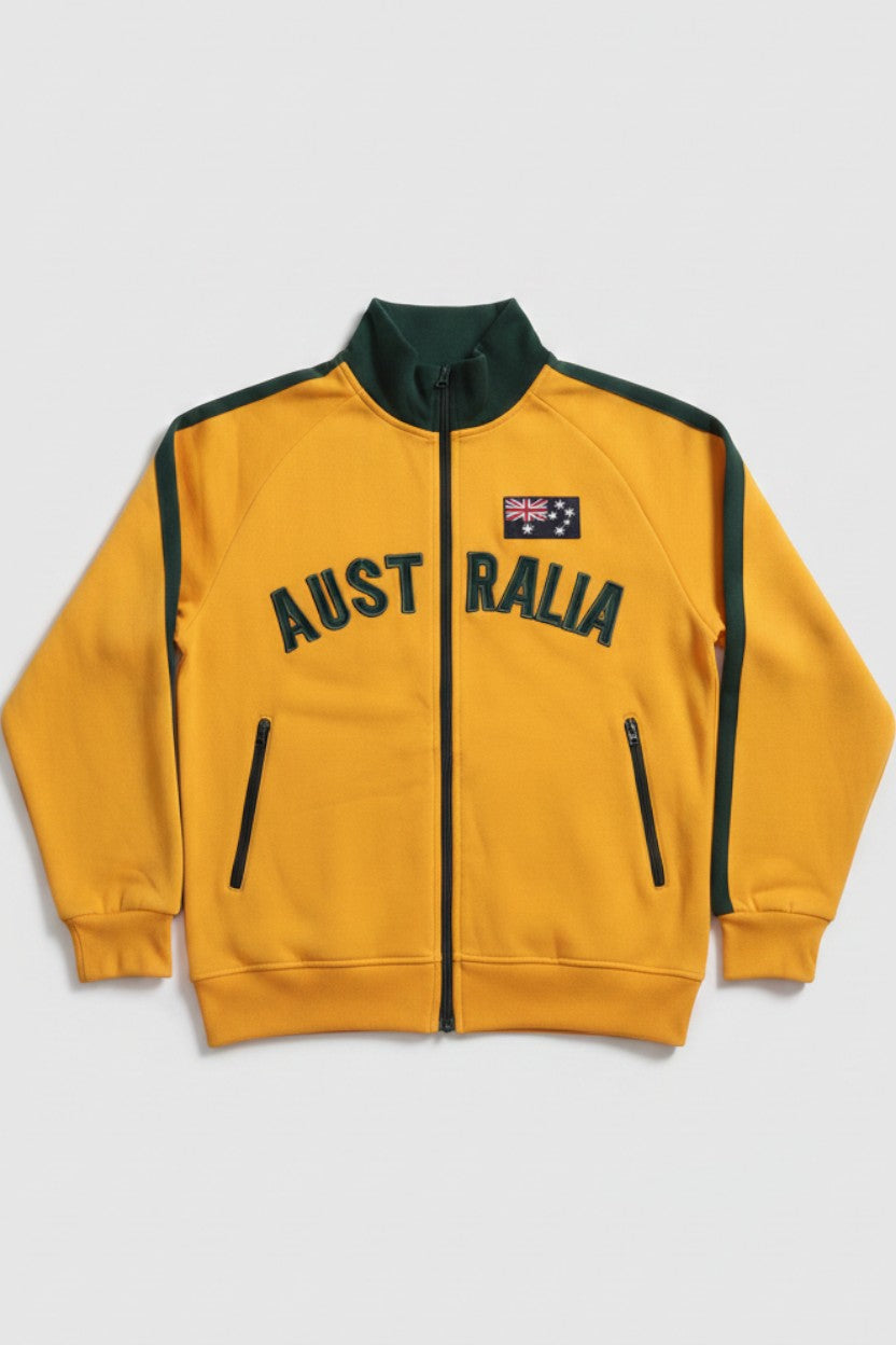 Oxley Herren Trainingsjacke Gelb Grün Mehrfarbig Größe S