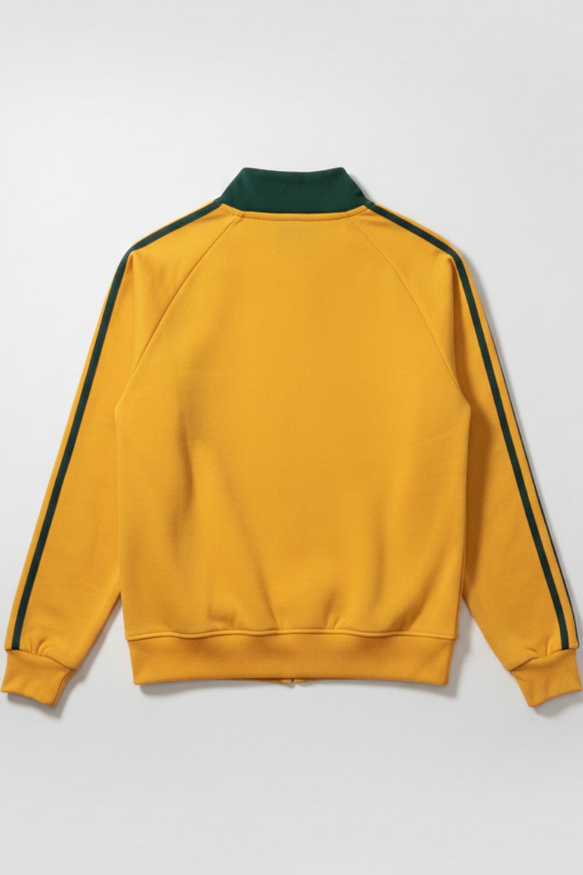 Oxley Herren Trainingsjacke Gelb Grün Mehrfarbig Größe S