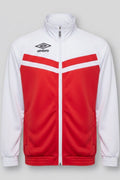 Umbro Herren Trainingsjacke Rot Weiß Größe S