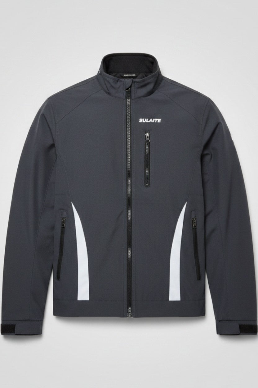 Slainte Herren Trainingsjacke Grau Größe M