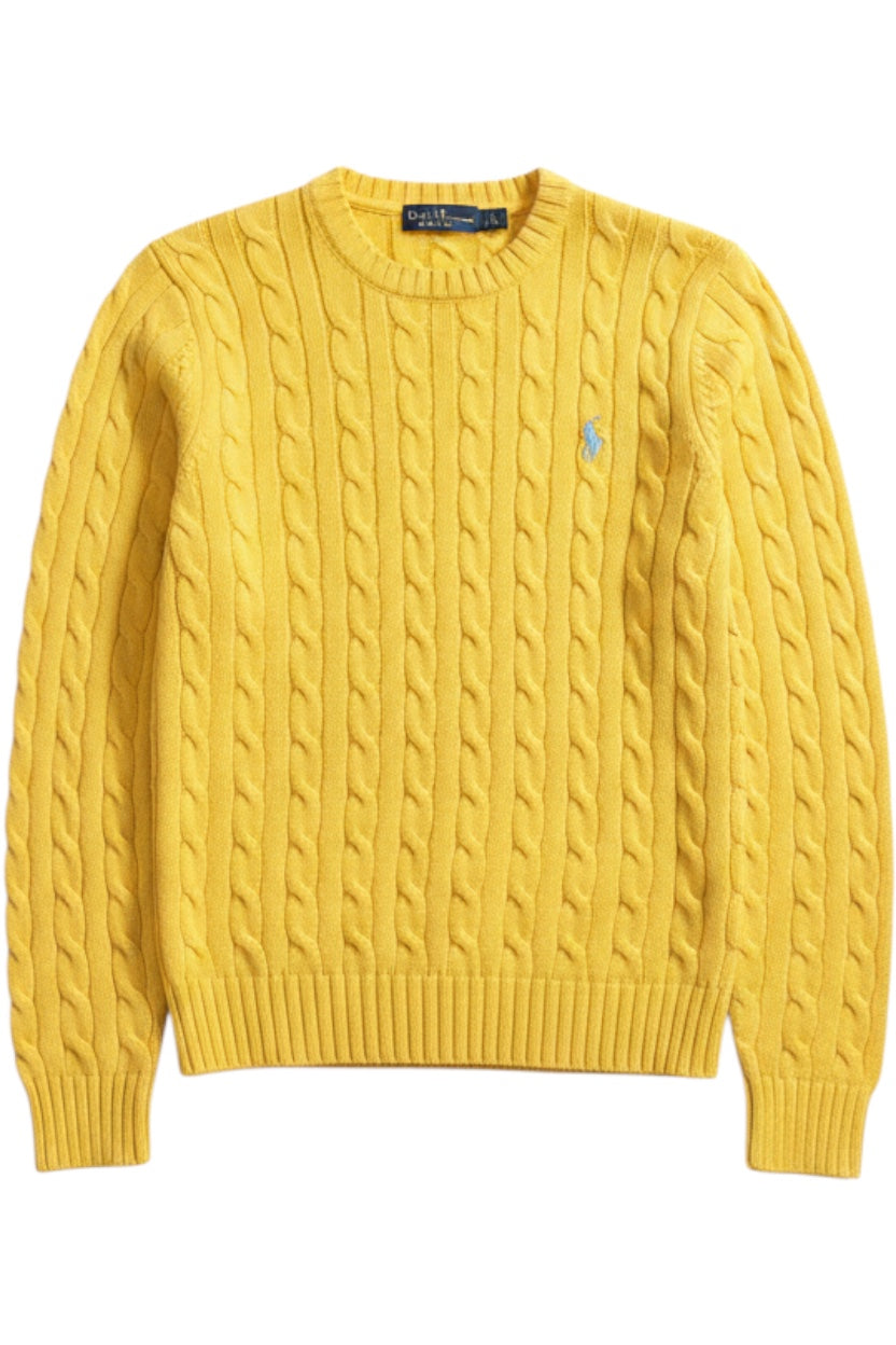 Ralph Lauren Herren Strickpullover Gelb Größe S