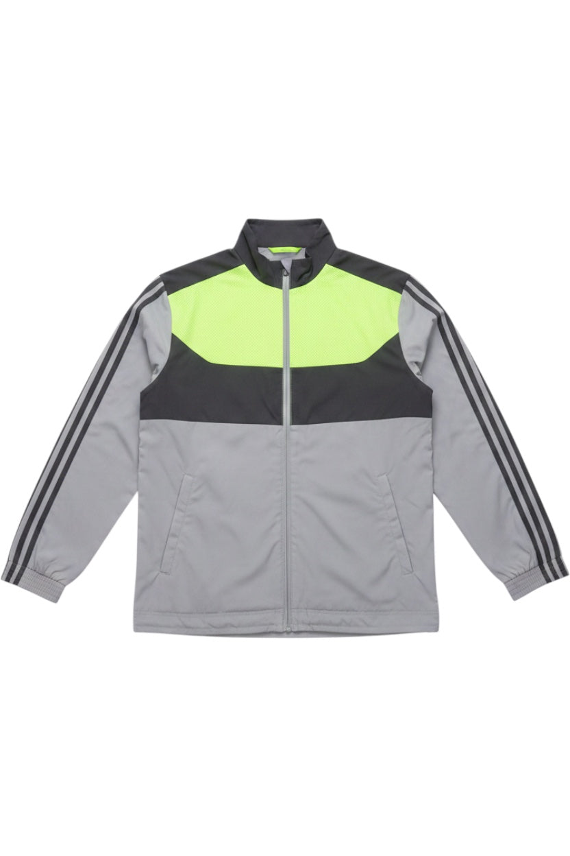 Adidas Herren Trainingsjacke Grau Schwarz Mehrfarbig Größe L