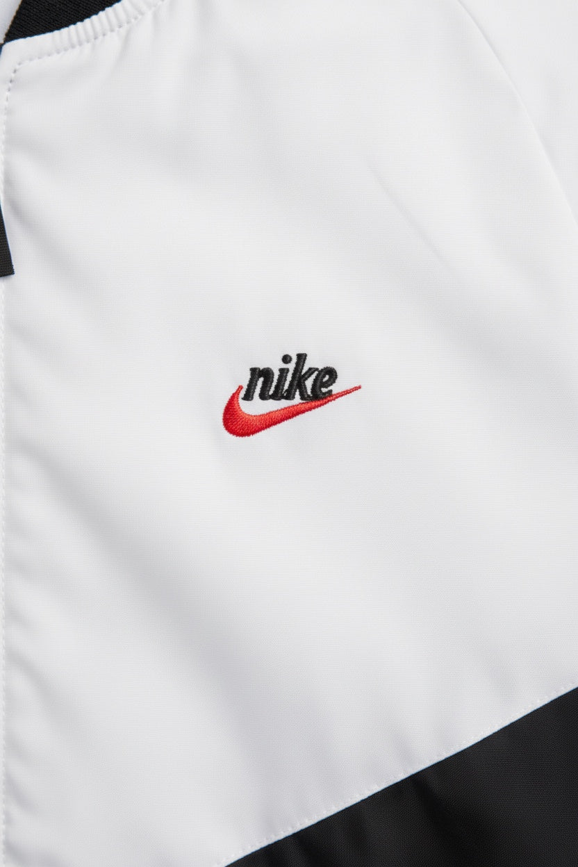 Nike Herren Trainingsjacke Schwarz Weiß Größe L
