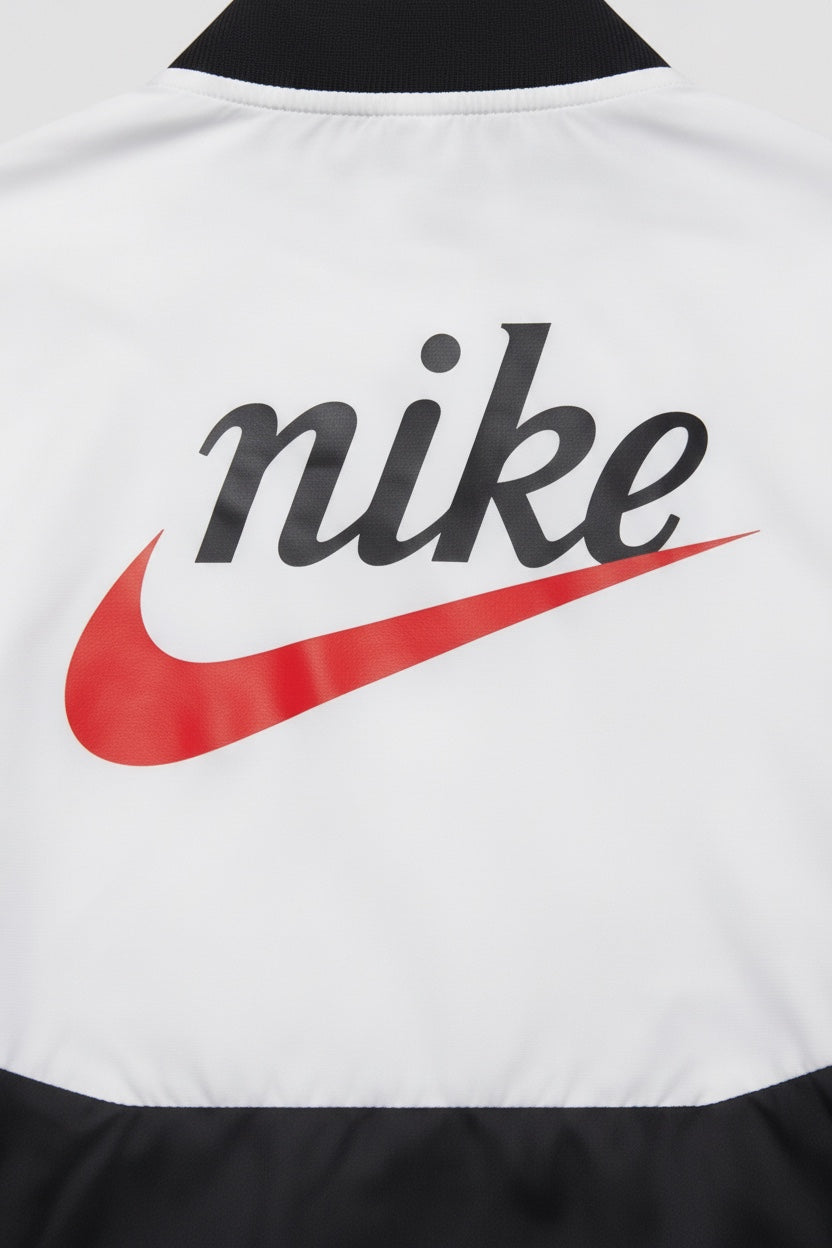 Nike Herren Trainingsjacke Schwarz Weiß Größe L