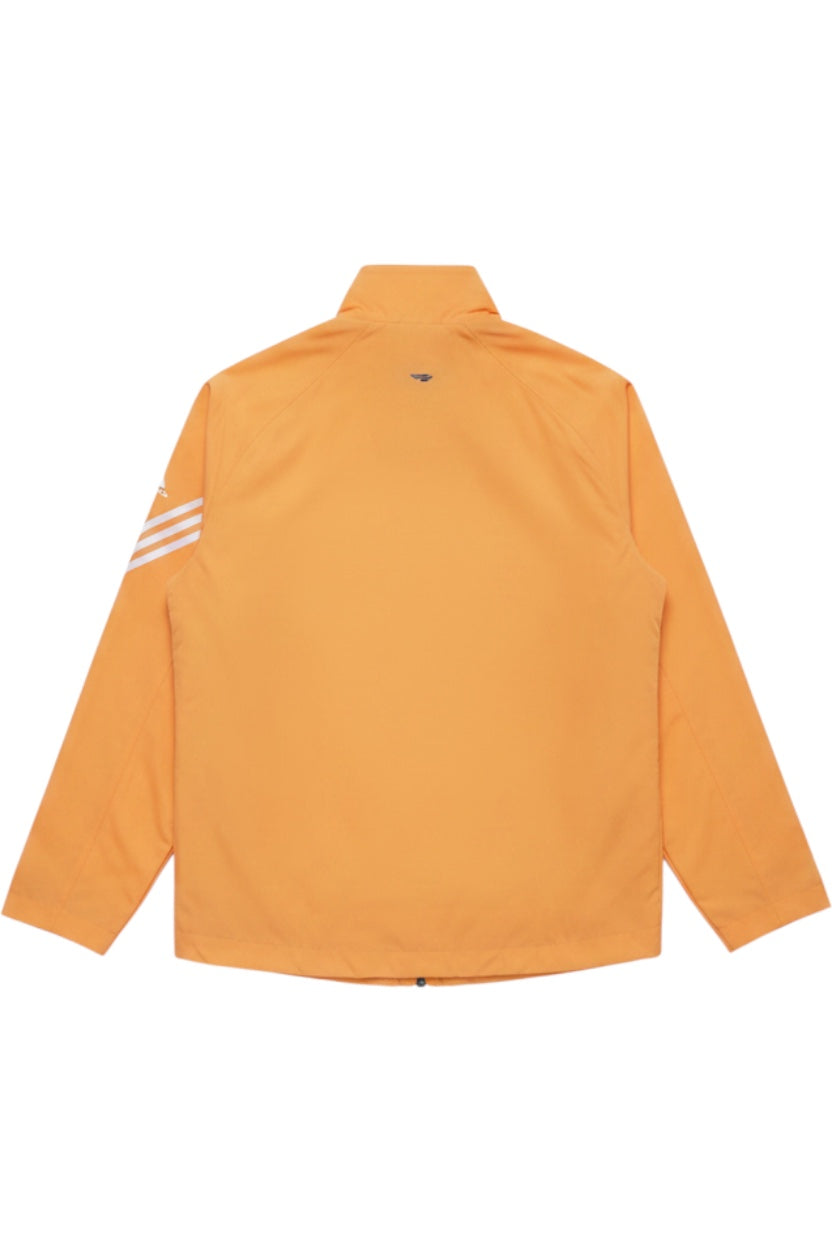 Adidas Herren Trainingsjacke Orange Einfarbig Größe XL