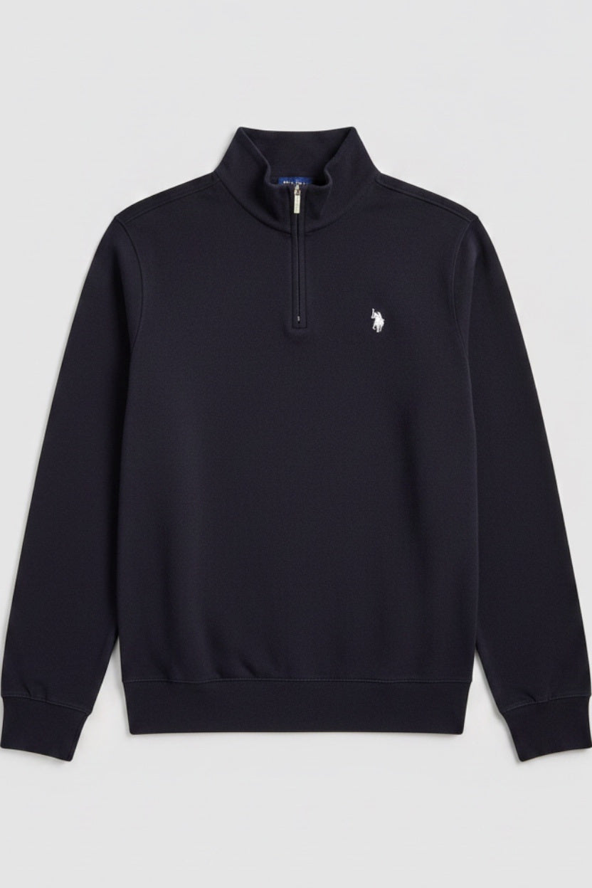 U.S. Polo Assn. Herren Kapuzenpullover Blau Größe L