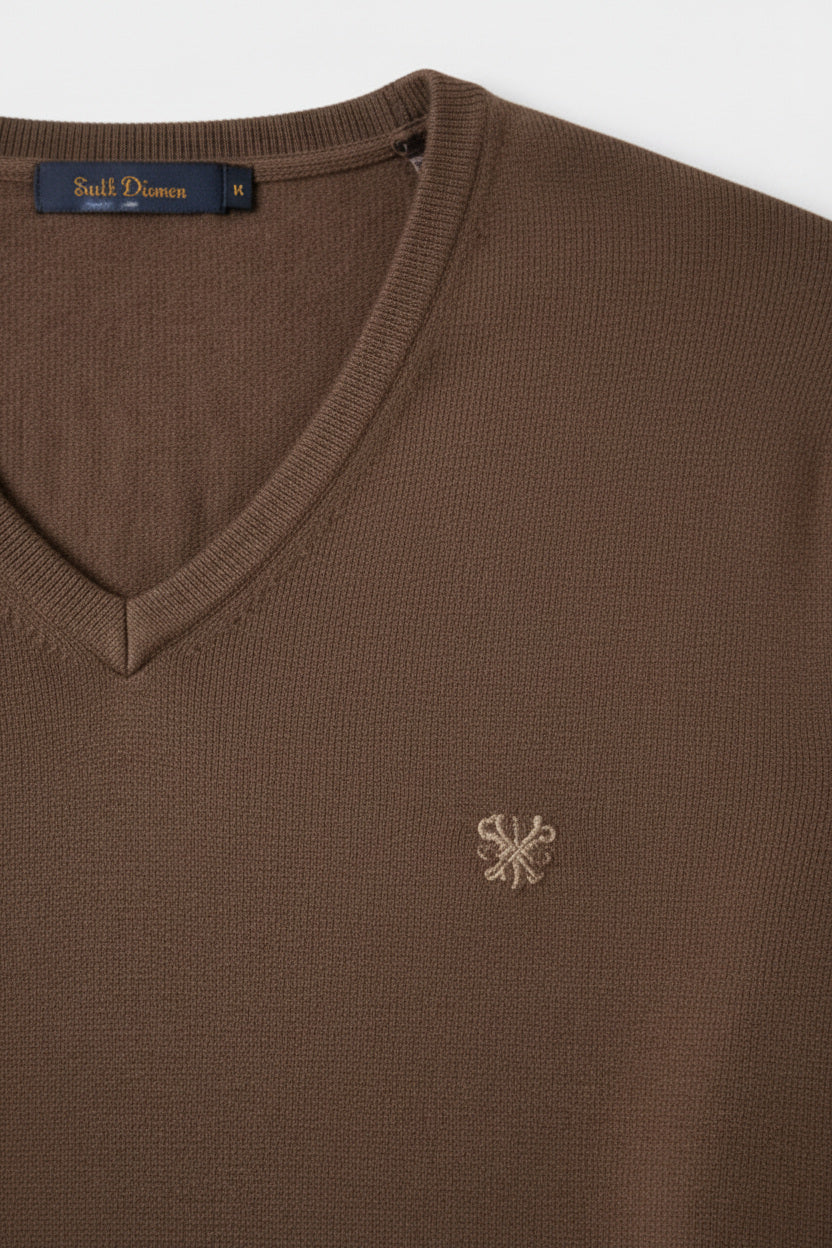 U.S. Polo Assn. Herren Pullover Braun Größe L