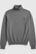 U.S. Polo Assn. Herren Rollkragenpullover Grau Größe XL