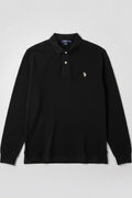 U.S. Polo Assn. Herren Rugby Shirt Grün Größe L