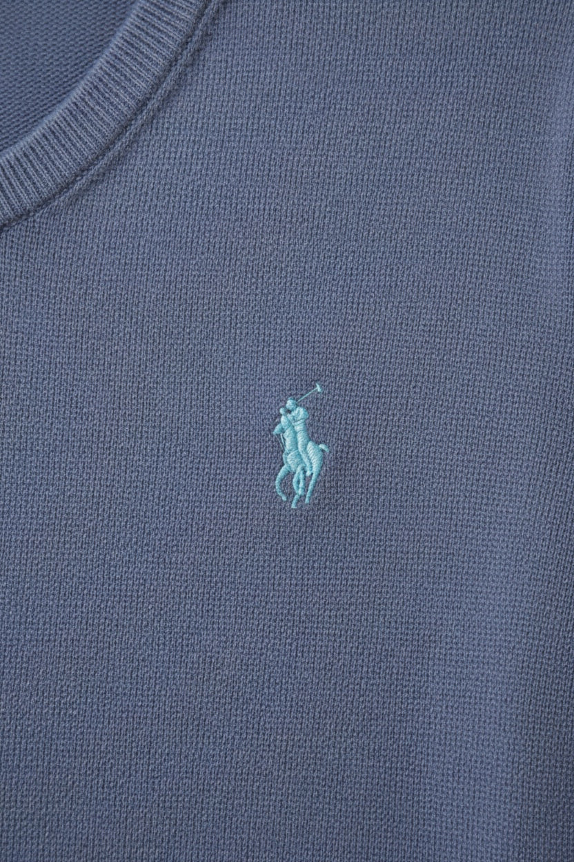 U.S. Polo Assn. Herren Strickpullover Blau Größe L