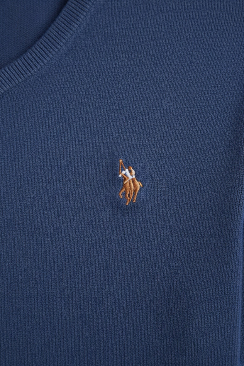 U.S. Polo Assn. Herren Strickpullover Blau Größe L