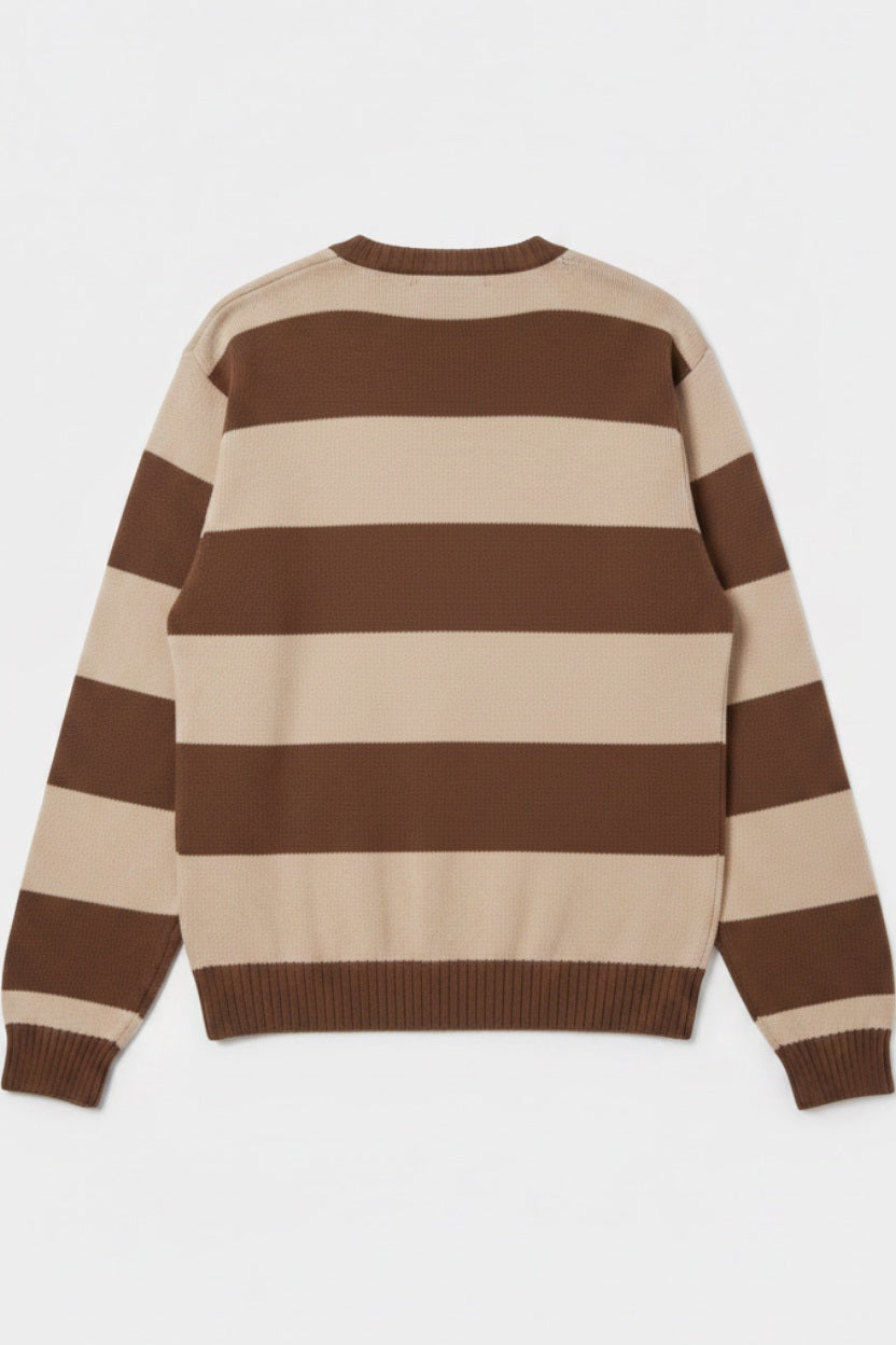 U.S. Polo Assn. Herren Strickpullover Braun Beige Größe XXL