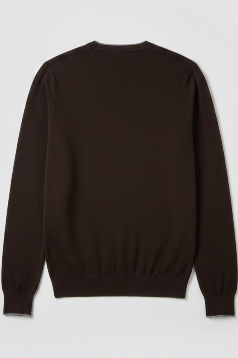 U.S. Polo Assn. Herren Strickpullover Braun Größe L