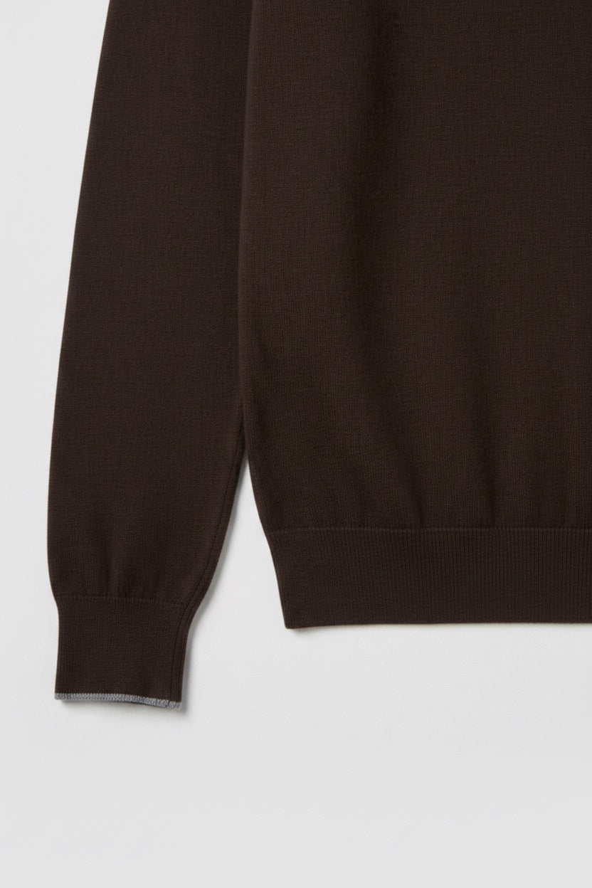 U.S. Polo Assn. Herren Strickpullover Braun Größe L