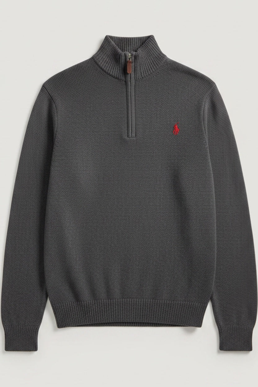 U.S. Polo Assn. Herren Strickpullover Grau Größe M