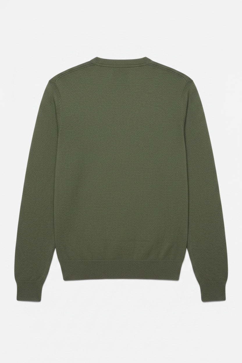 U.S. Polo Assn. Herren Strickpullover Grün Größe M