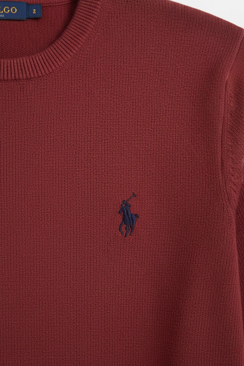 U.S. Polo Assn. Herren Strickpullover Rot Größe M