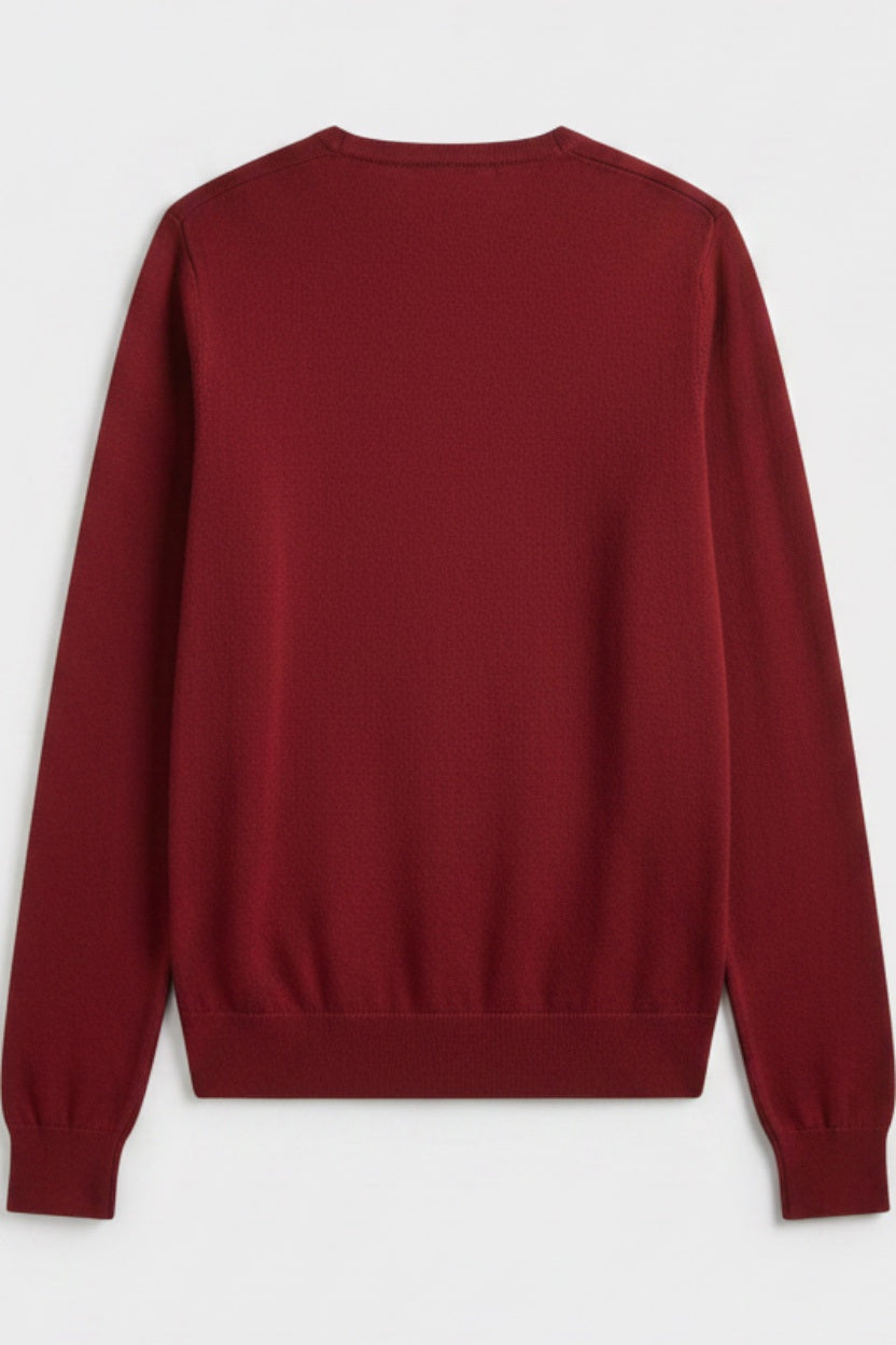 U.S. Polo Assn. Herren Strickpullover Rot Größe M