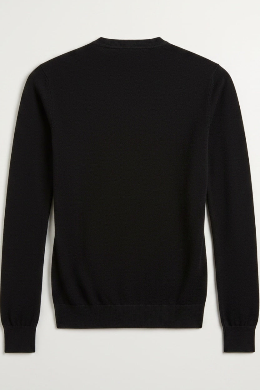 U.S. Polo Assn. Herren Strickpullover Schwarz Größe L