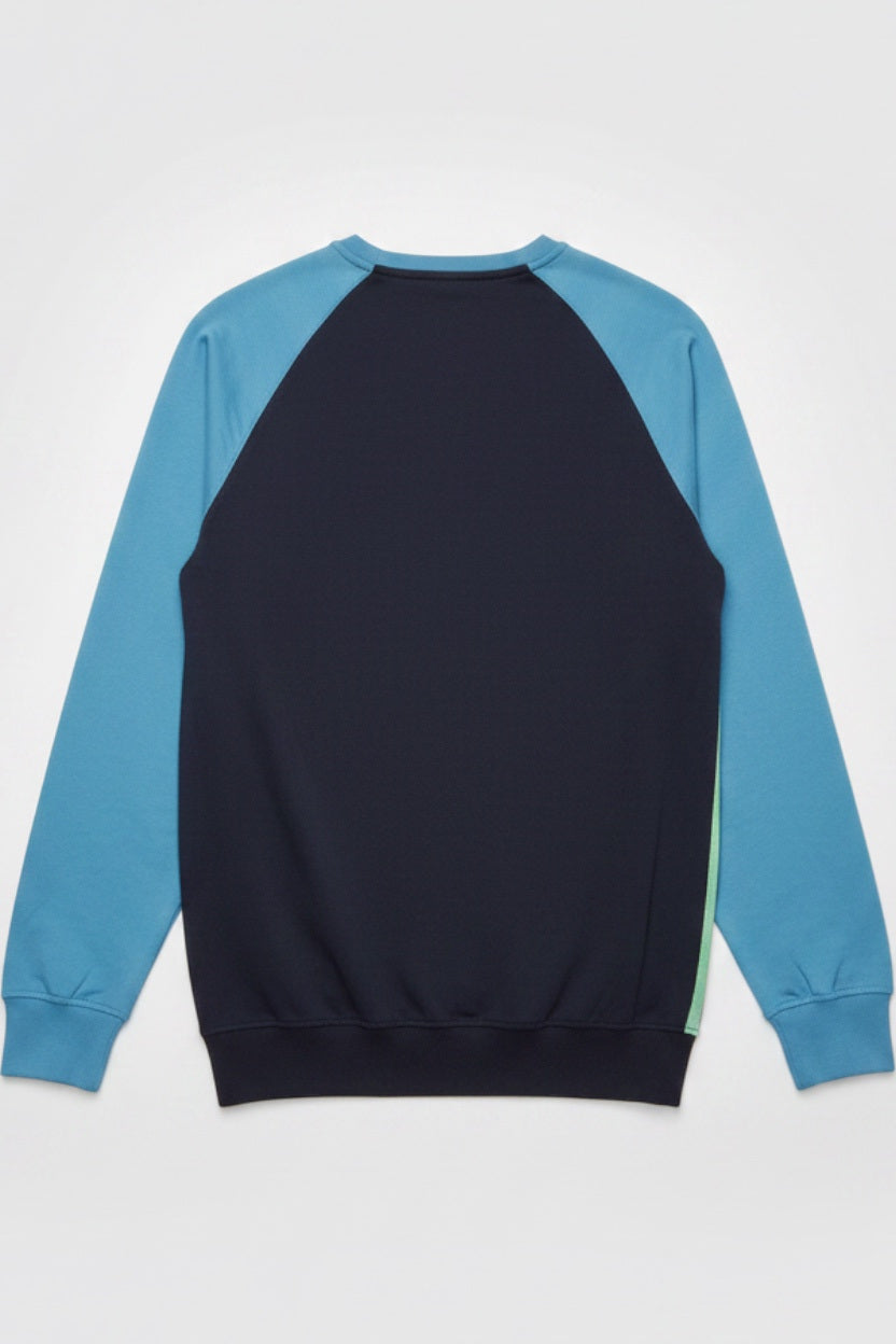 U.S. Polo Assn. Herren Sweatshirt Blau Weiß Mehrfarbig Größe XXL