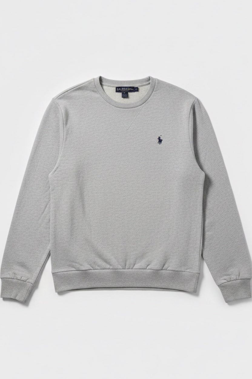 U.S. Polo Assn. Herren Sweatshirt Grau Größe L
