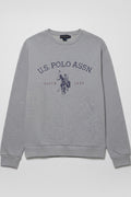 U.S. Polo Assn. Herren Sweatshirt Grau Größe XL
