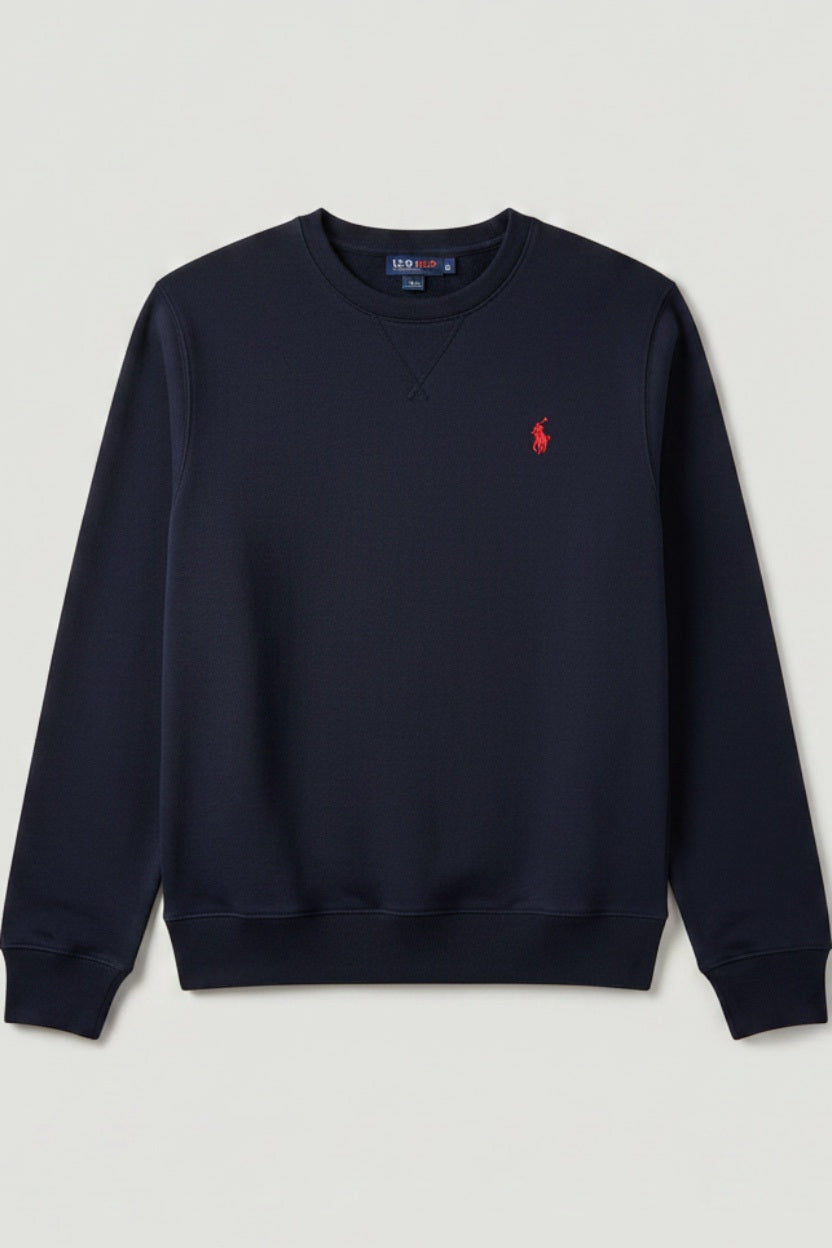 U.S. Polo Assn. Herren Sweatshirt Schwarz Größe L