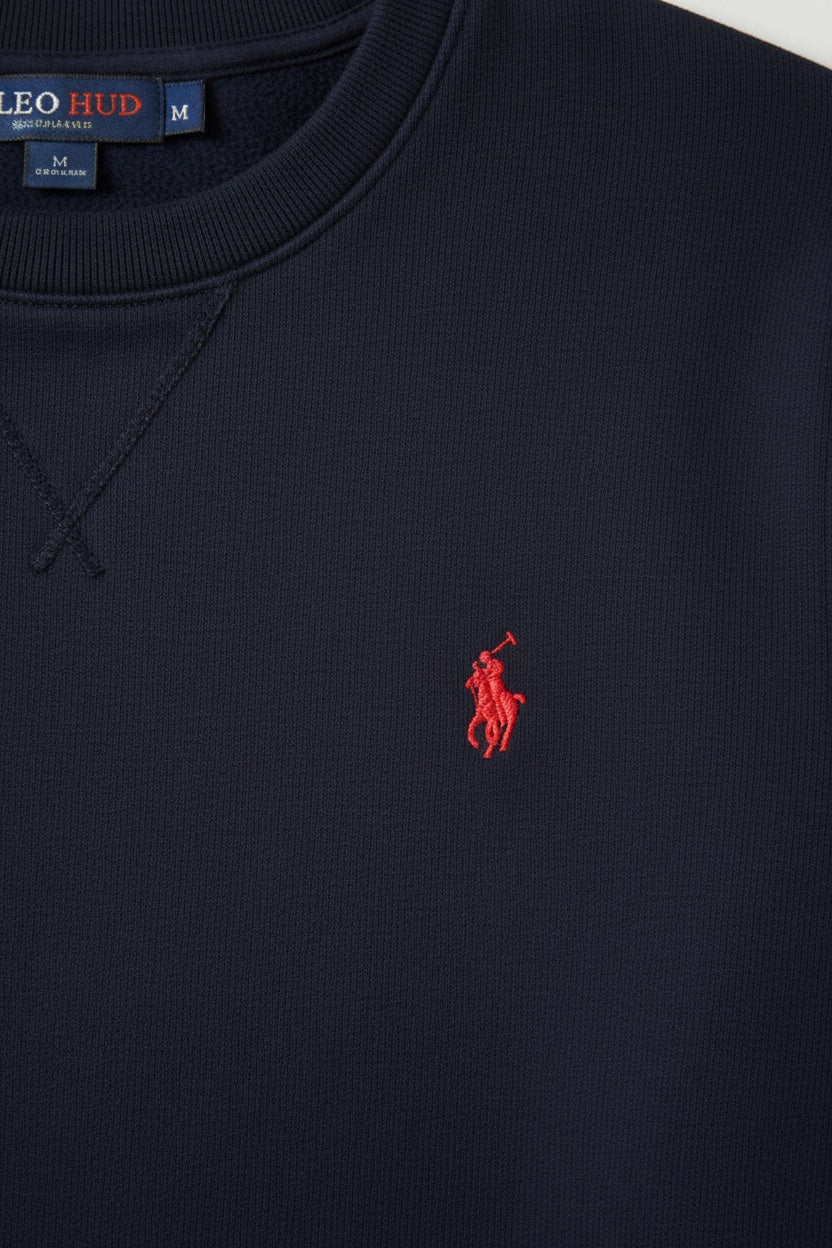 U.S. Polo Assn. Herren Sweatshirt Schwarz Größe L