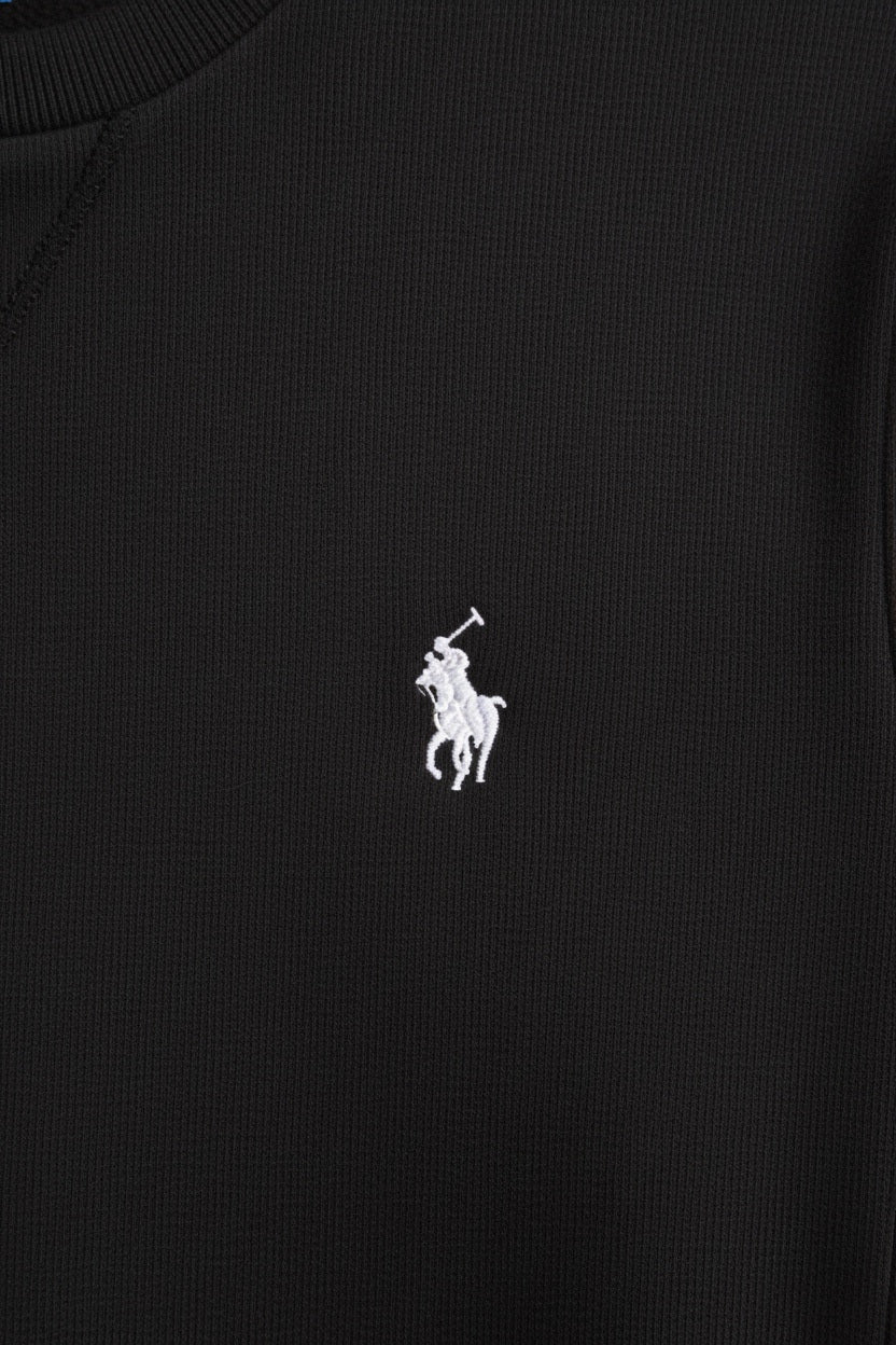 U.S. Polo Assn. Herren Sweatshirt Schwarz Größe M