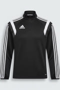 Adidas Herren Trainingsjacke Schwarz Weiß Größe XS