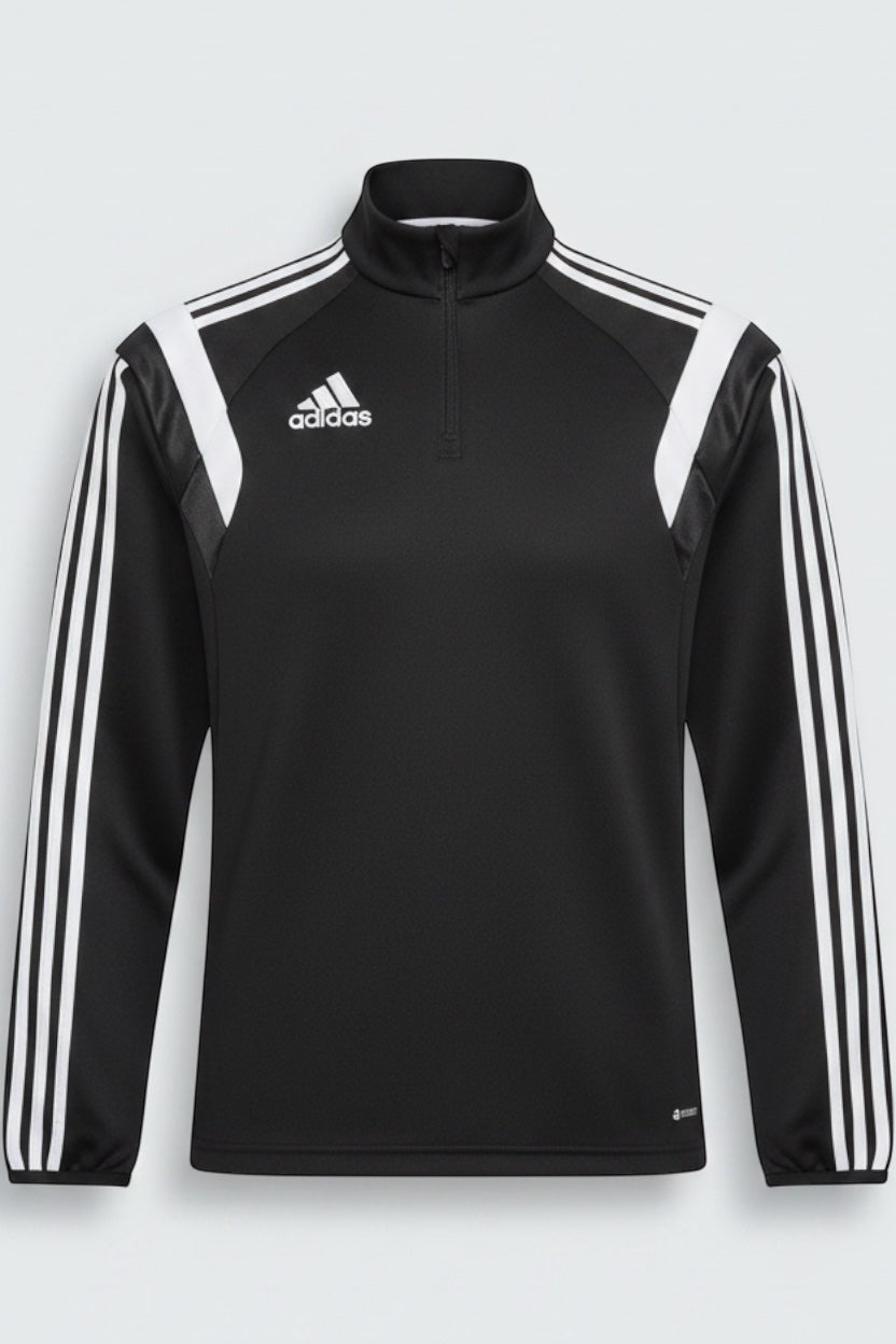 Adidas Herren Trainingsjacke Schwarz Weiß Größe XS