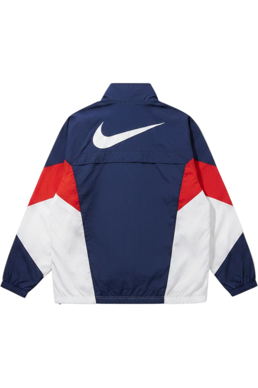 Nike Herren Trainingsjacke Blau Rot Weiß Mehrfarbig Größe L