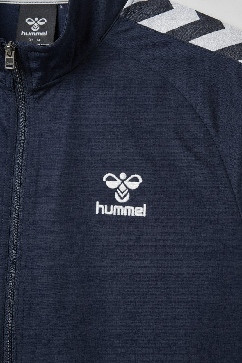 Hummel Herren Trainingsjacke Blau Größe M